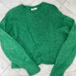 Green H&M Sweater (Wool/Alpaca Blend)